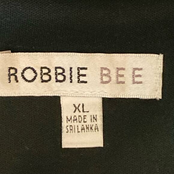 Robbie Bee Gray Cowl Neck Sweater Dress Knee Length Lagenlook Sz XL Career Fall - Picture 11 of 12